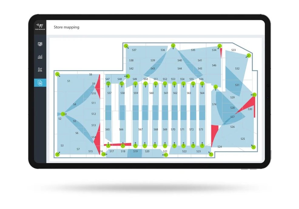 Carte des flux